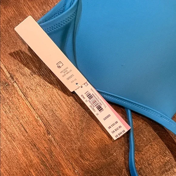 NWT! 32DDD Top SIZE SMALL Bottom Victoria's Secret Vibrant Blue Bikini - Picture 4 of 9